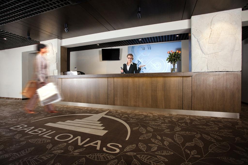 Hotel Babilonas Каунас Екстериор снимка